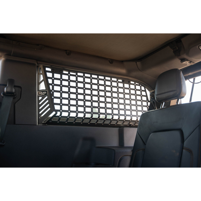 DV8 Offroad 2021-2025 Ford Bronco Rear Window Molle Panels Model MPBR-12