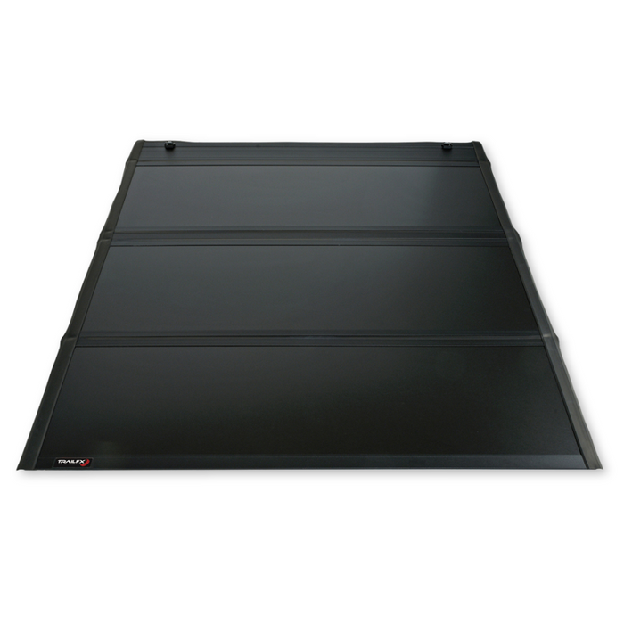 TrailFX Hard Bi-Fold Tonneau Cover Black Aluminum Model TFX5711