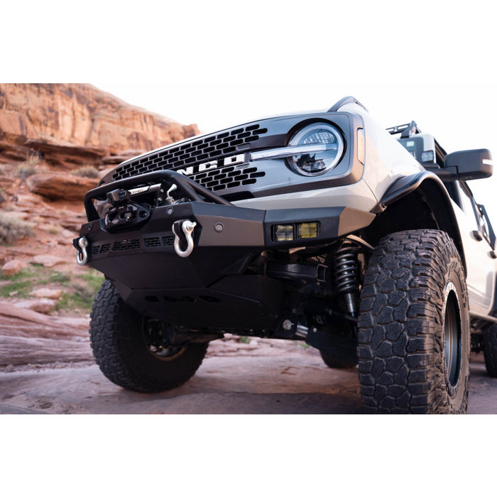 DV8 Offroad 2021-2025 Ford Bronco Spec Series Front Bumper Model FBBR-05