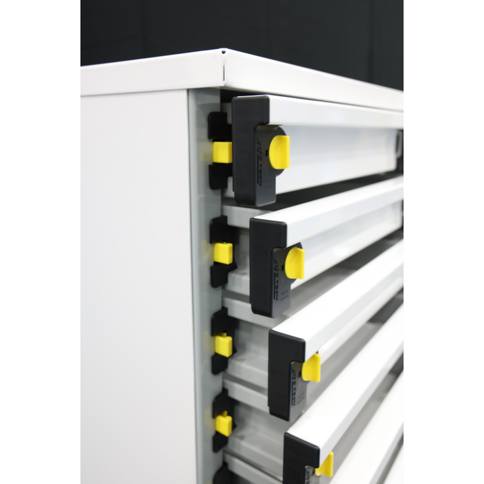 CTech MotionGlide 18w x 24.75h x 14d Drawer System - Seven 3-inch drawers w/o Toolgrid Model MG-7