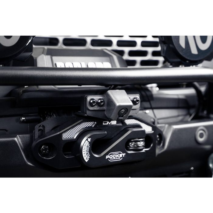 DV8 Offroad 2021-2026 Ford Bronco Front Camera Relocation Bracket Model ABBR-03