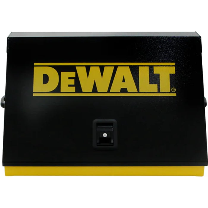 Montezuma 30 x 15 In. Steel Triangle® Toolbox Yellow/Black Top Mount Toolbox DXTB30BY