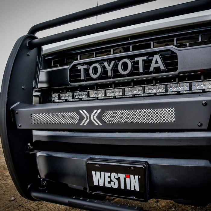 Westin Sportsman X Grille Guard Textured Black Steel Model 40-33705