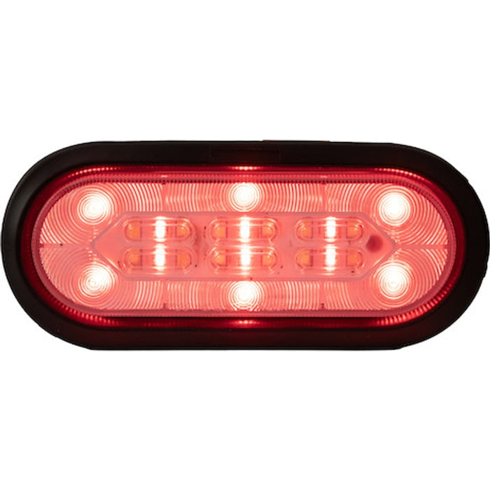 Buyers Products 6 Inch Combination LED Stop/Turn/Tail, Backup, and Strobe Light, 24 LEDs Model 5626424