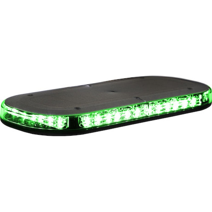 Buyers Products Class 1 Low Profile Oval LED Mini Light Bar - Amber/Green Model 8891162