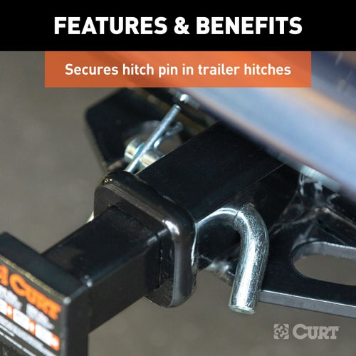 CURT Trailer Hitch Clip for 1/2 or 5/8-Inch Pin Model 21600