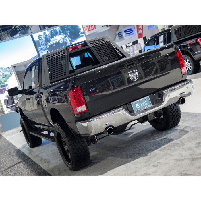 ARIES Switchback Black Aluminum Headache Rack, Fits Select Dodge, Ram 1500, 2500, 3500 Model 1110111