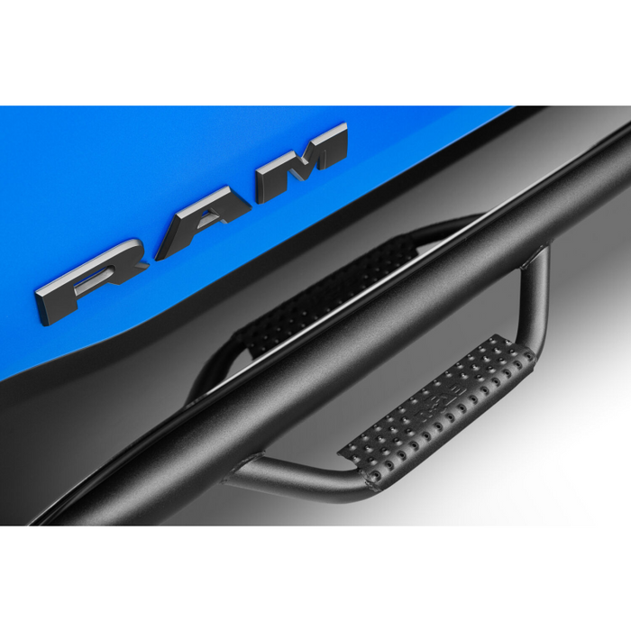 N-Fab Side Steps Cab Length Textured Black Steel Model D1980CC-TX