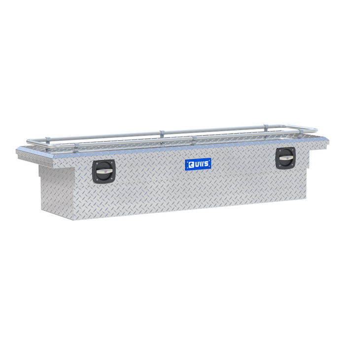 UWS Secure Lock Crossover Truck Tool Box with Low Profile & Rail Model SL-72-LP-R