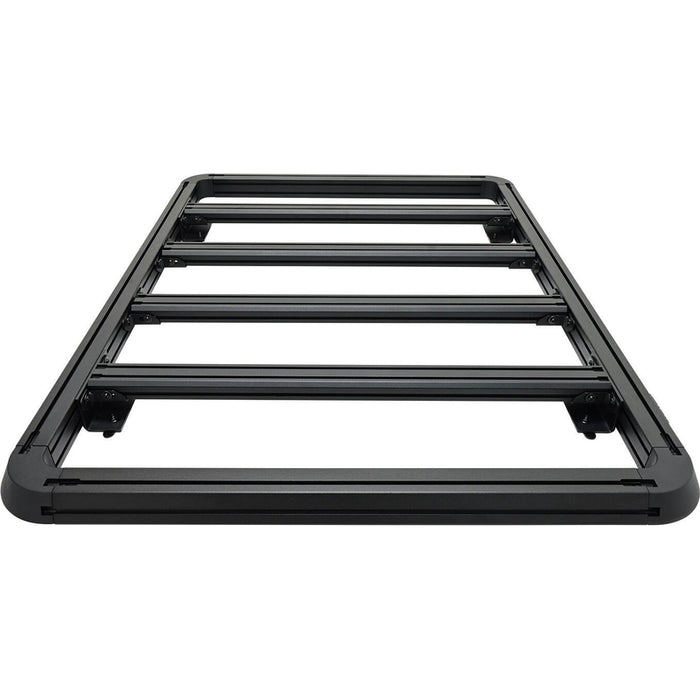 Westin EXP Roof Rack 45" W X 55" L For Mid Size EXP Truck Cap Powder Coated Textured Black Aluminum Model 15-00145