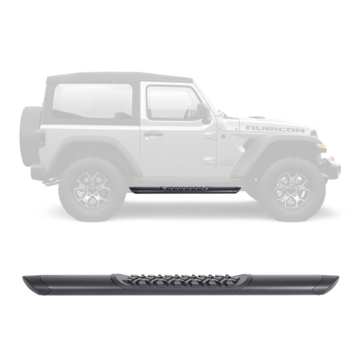 Go Rhino V-Series V3 Aluminum Step Nerf Bars - 52" long - BOARDS ONLY Model V300052T