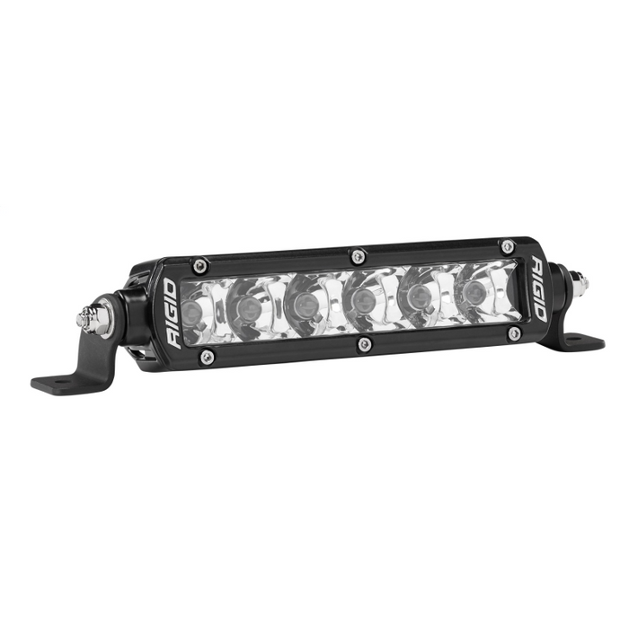 Rigid Industries SR-Series PRO LED Light, Spot Optic, 6 Inch, Black Housing Model 906213