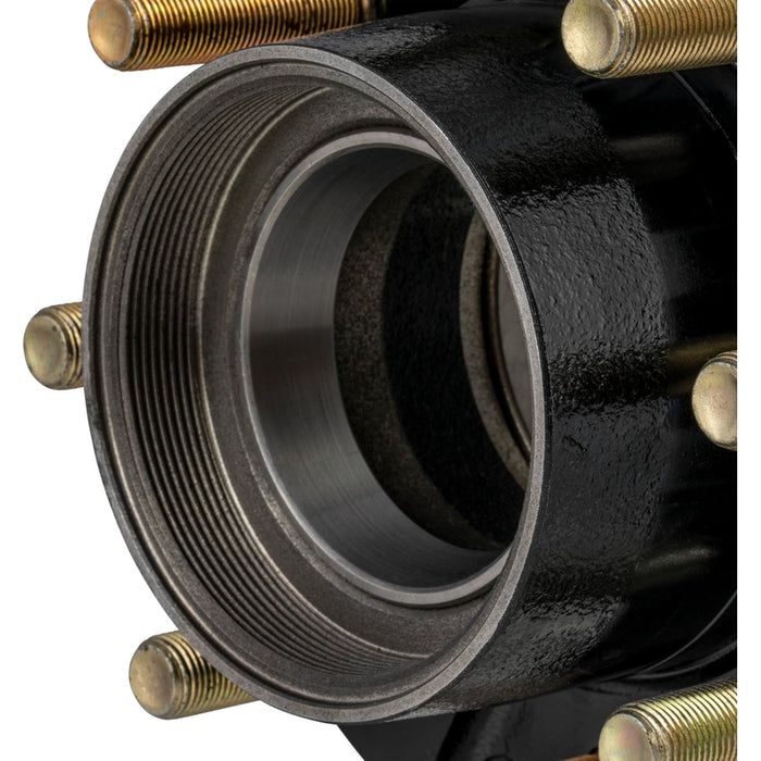 CURT Threaded Trailer Idler Hub Assembly - 10,000-lb. 8 on 6-1/2", 16-17-1/2" Wheel Size, 5/8" Studs Model 2024029119