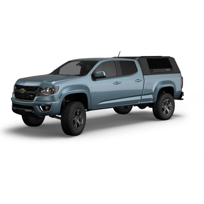 SmartCap Matte Black Truck Bed Cap EVO Sport Series w/ Horizontal Locks Model EV0106-MB