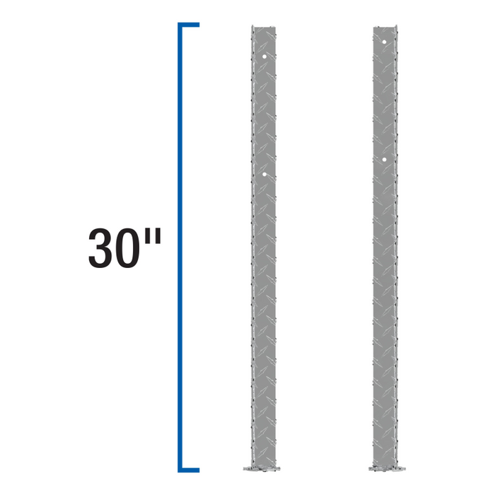 UWS Replacement Topside Truck Tool Box Leg Model TBTS-LEGS