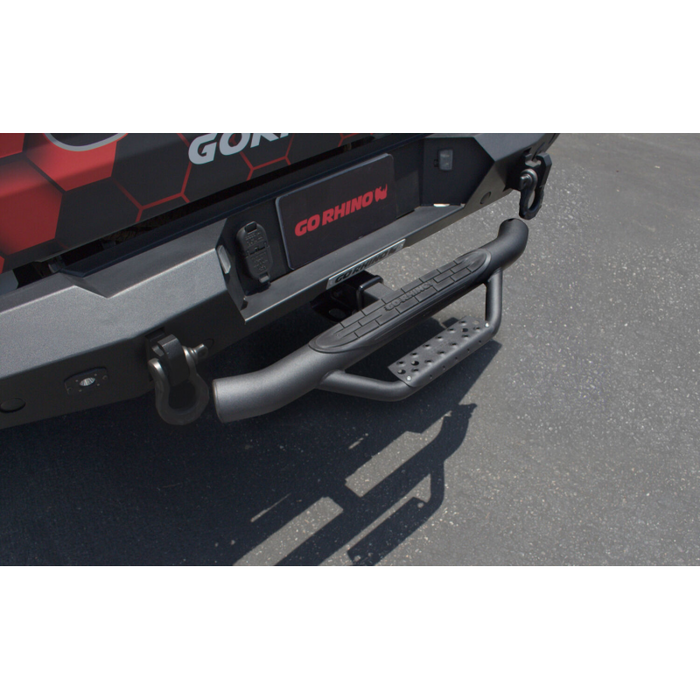 Go Rhino Dominator Hitch Step Textured Black Model D360T