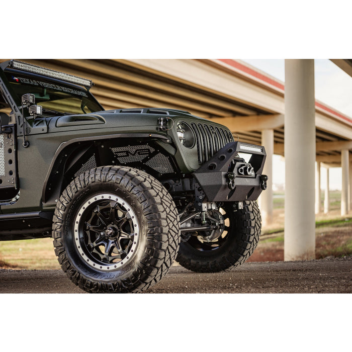 DV8 Offroad 2018-2018 Jeep Wrangler JL JLU Gladiator JT Front Inner Fenders Model INFEND-03FB
