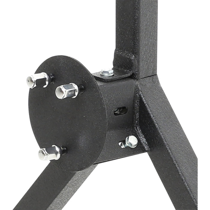 Smittybilt SRC Classic Rear Bumper W/ D-Rings, Hitch & Tire Carrier - Model 76651D