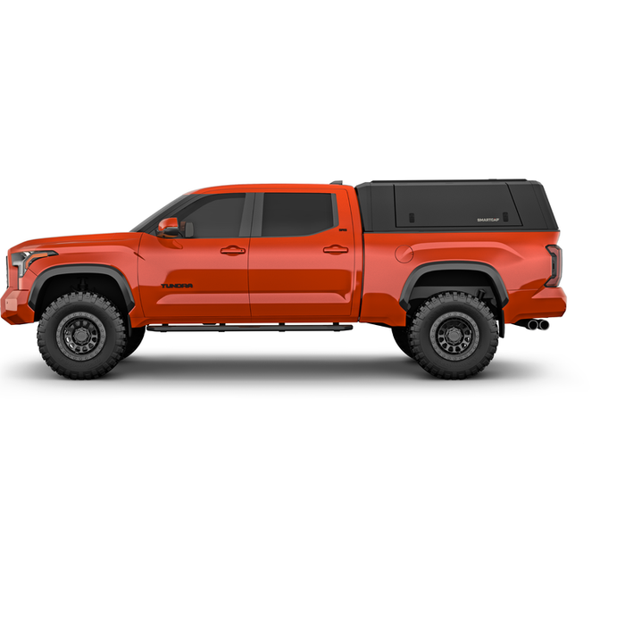 SmartCap Matte Black Truck Bed Cap EVOa Adventure Series w/ Vertical Locks Model EA1311-MB