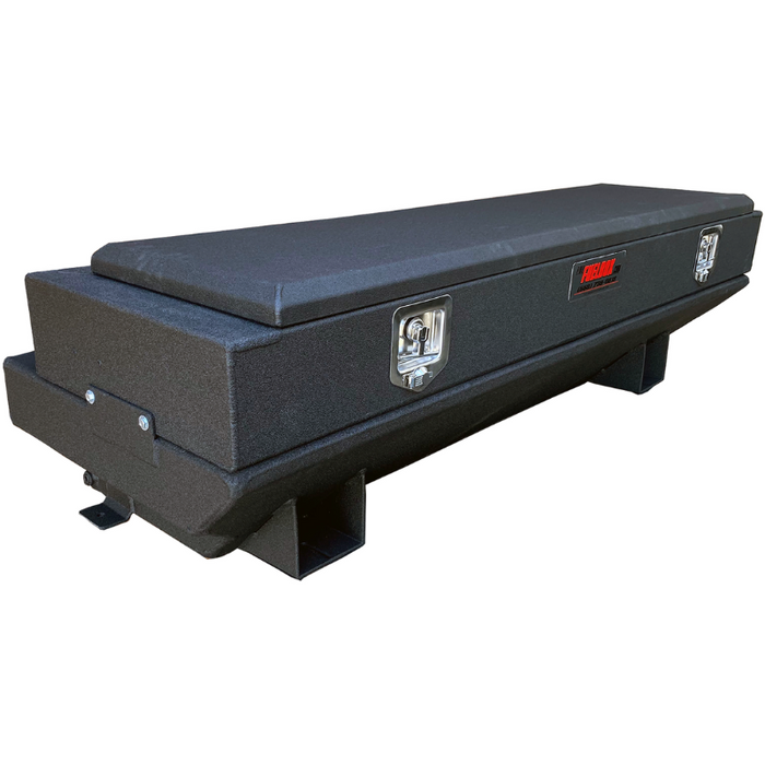 The FuelBox Tank and Tool Box Combo 40 Gallon Tonneau Cover Application Smooth Spray Liner Finish Model FTC44TMS