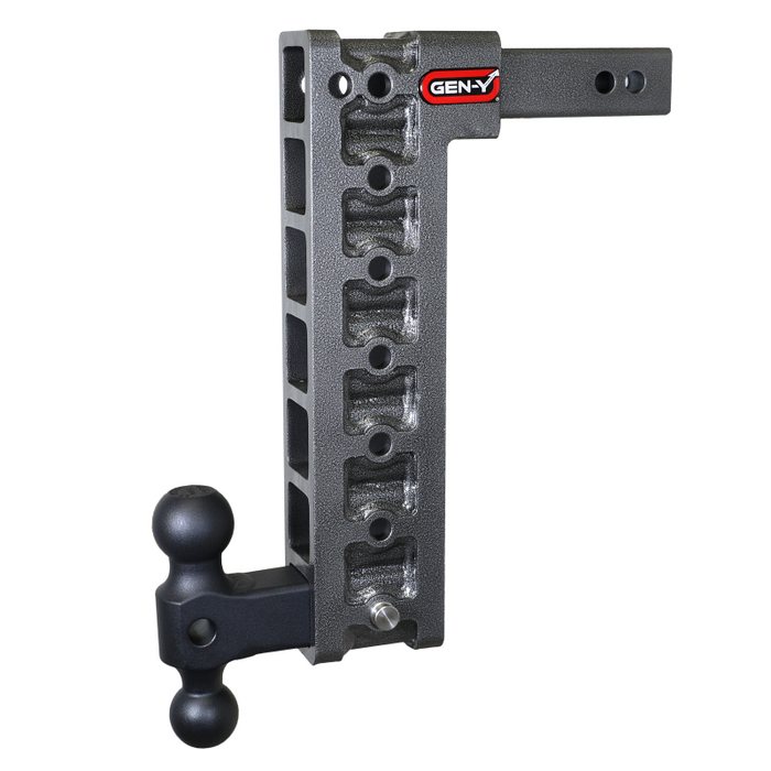 Gen-Y MEGA-DUTY 2" Shank 15" Drop 1.5K TW 10K Hitch Dual-Ball Stabilizer Recommend Model GH-317