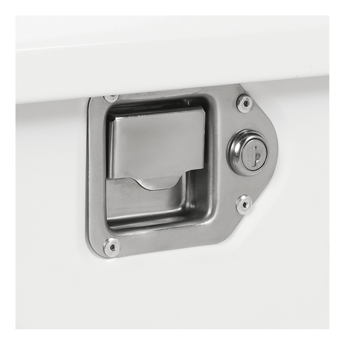 UWS White 85-Gallon Steel-Aluminum Combo Transfer Tank Model ST-85-COMBO-W