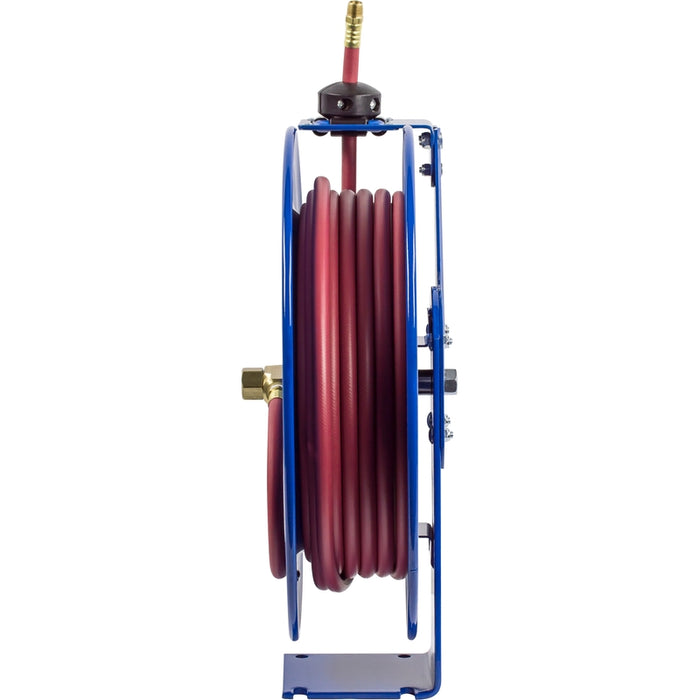 Coxreels SH Series Heavy Duty Spring Driven Hose Reel 1/4 in. x 60 ft. - Hose Included 5000 PSI Model HP-N-160