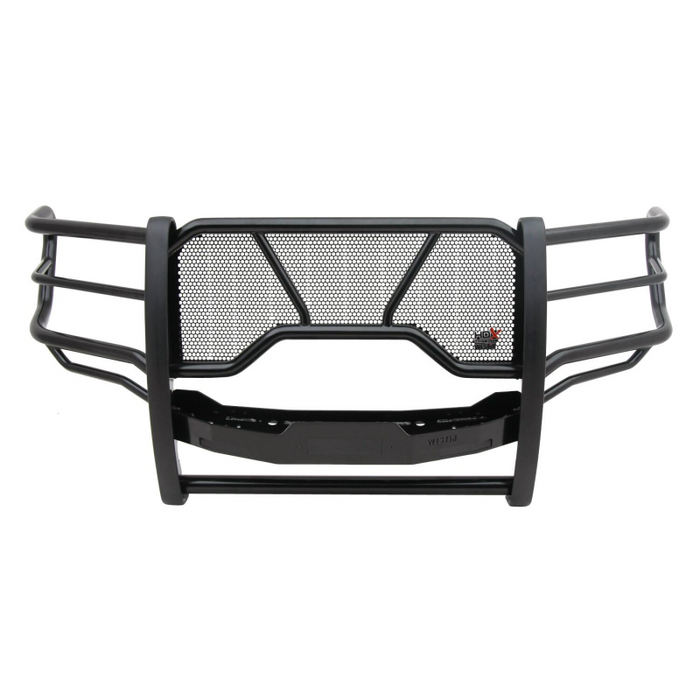 Westin HDX 1-Piece Winch Mount Grille Guard Black Steel Model 57-92375
