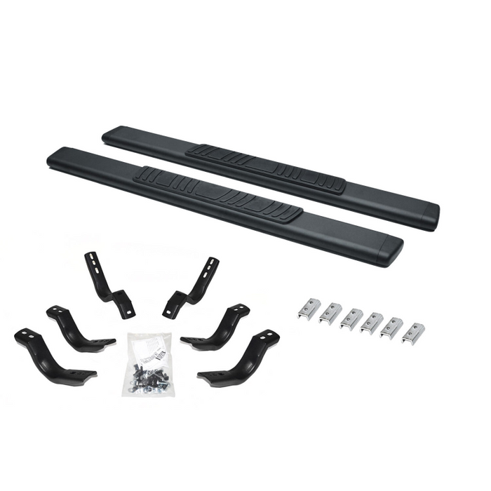 Go Rhino 5" OE Xtreme Low Profile Step Nerf Bars with Mounting Brackets Kit Model 685418052T