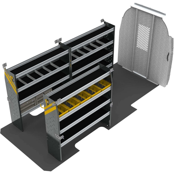 Ranger Design Mobile Service & Plumbing Van Shelving Package for Mercedes Sprinter High Roof 170" Wheelbase Model DHL-16