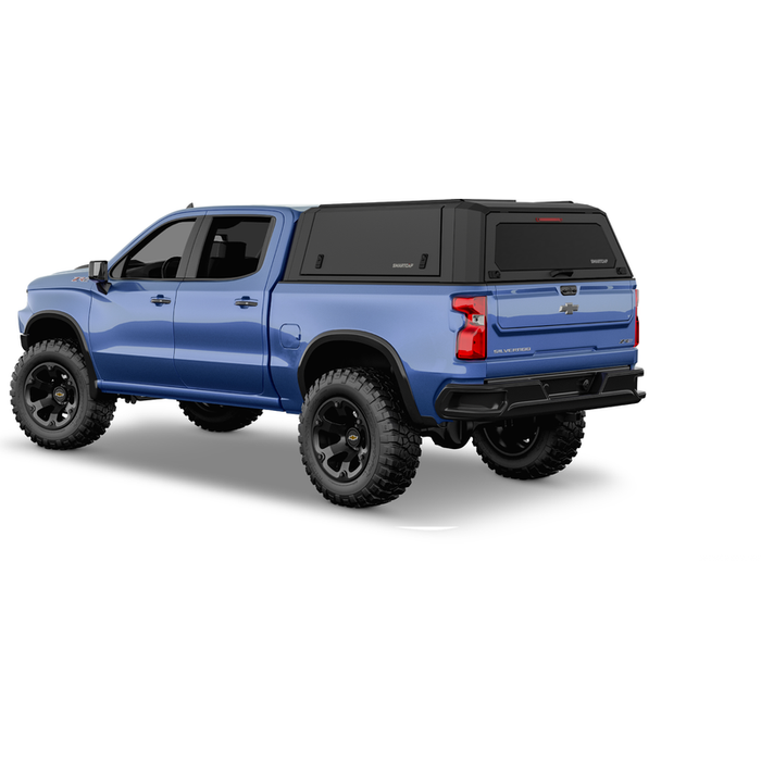 SmartCap Matte Black Truck Bed Cap EVOa Adventure Series w/ Vertical Locks Model EA0108-MB