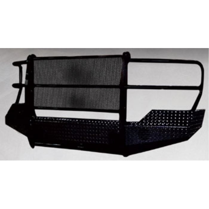 TrailFX Bumper W/ Grille Guard W/O Winch Mount Black Steel Model FX3004