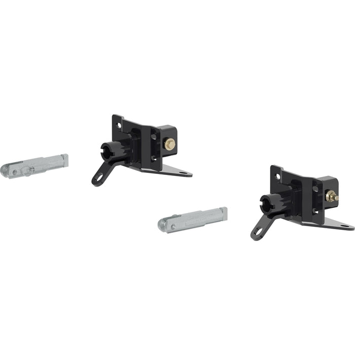 CURT Custom Tow Bar Base Plate Brackets for Dinghy Towing, Fits Select Ford Bronco with Modular or Standard D-Ring Bumper Model 70143