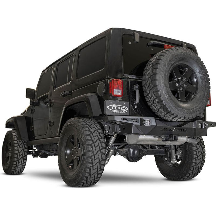 Addictive Desert Designs 07 - 18 Jeep Wrangler JK Stealth Fighter Rear Bumper Model R951271280103