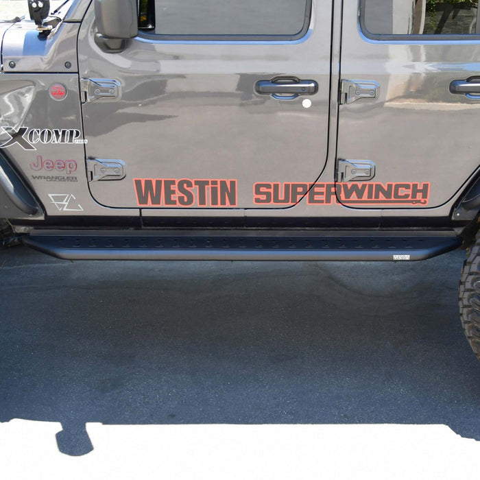 Westin Outlaw Running Boards Textured Black Model 28-34065