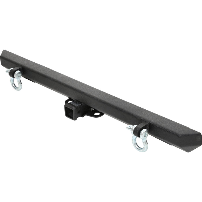 Smittybilt SRC Classic Rear Bumper w/ D-Ring Mounts - Textured Black (76-06 CJ/Wrangler) Model 76750D