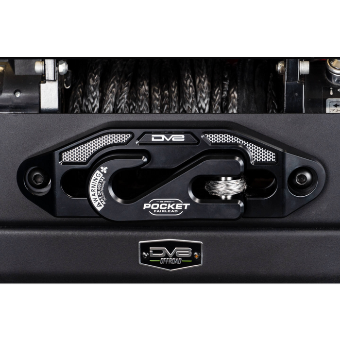 DV8 Offroad Pocket Fairlead for Synthetic Rope Winches Model WBPF-01