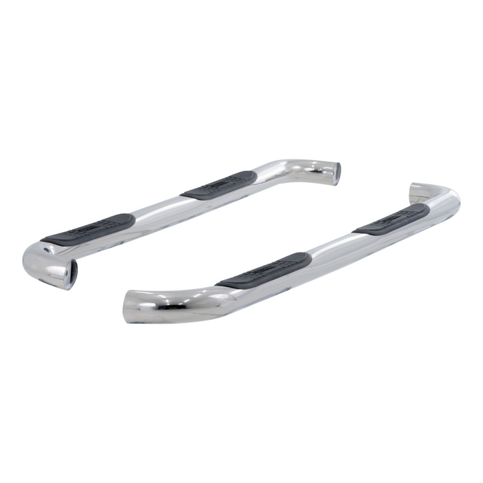 ARIES 3" Round Polished Stainless Step Nerf Bars Model 204052-2