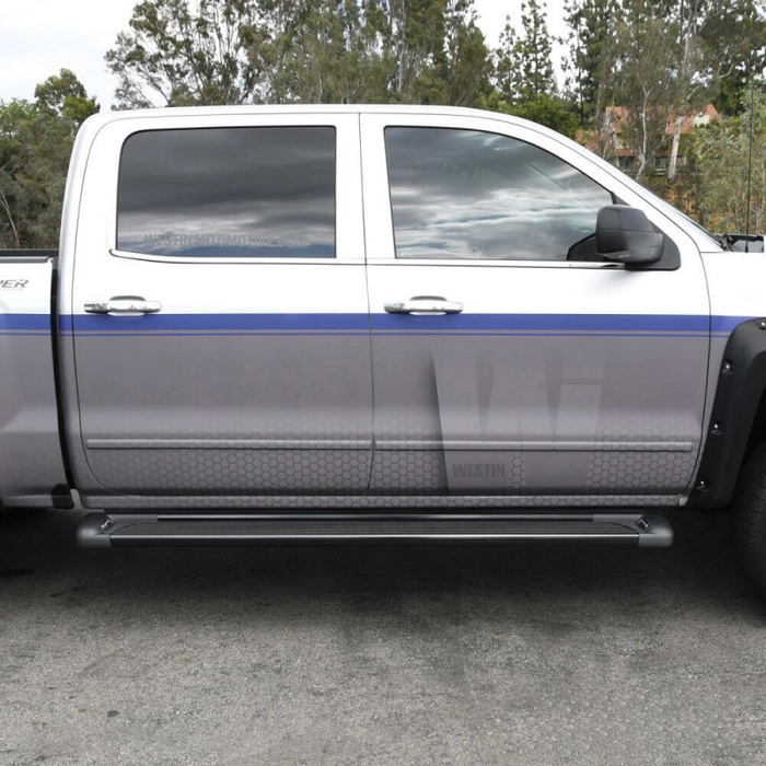 Westin SG6 Running Boards Black Aluminum 85.5'' Model 27-65755
