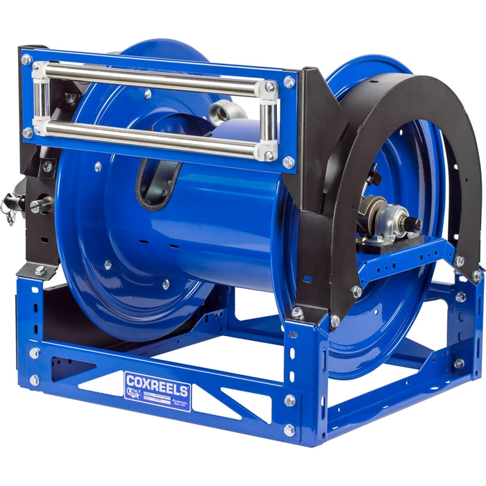 Coxreels 1600 Series 12V DC Explosion-Proof Hybrid Frame Motorized Hose Reel 1-1/2 in. x 100 ft. 1500 PSI - No Hose Model 1680-2024-ED