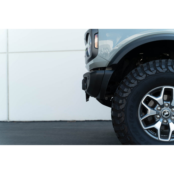 DV8 Offroad 2021-2025 Ford Bronco Capable Bumper Front License Plate Mount Model LPBR-04