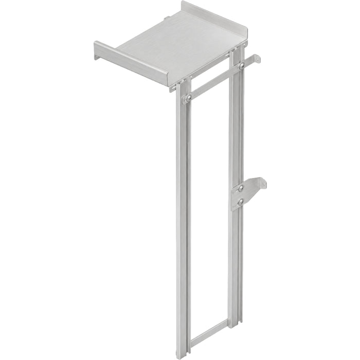 Hackney Expansion Shelving Module with Pipe Top and No Shelves - 23D x 18W x 60.5H Model 2318PZ