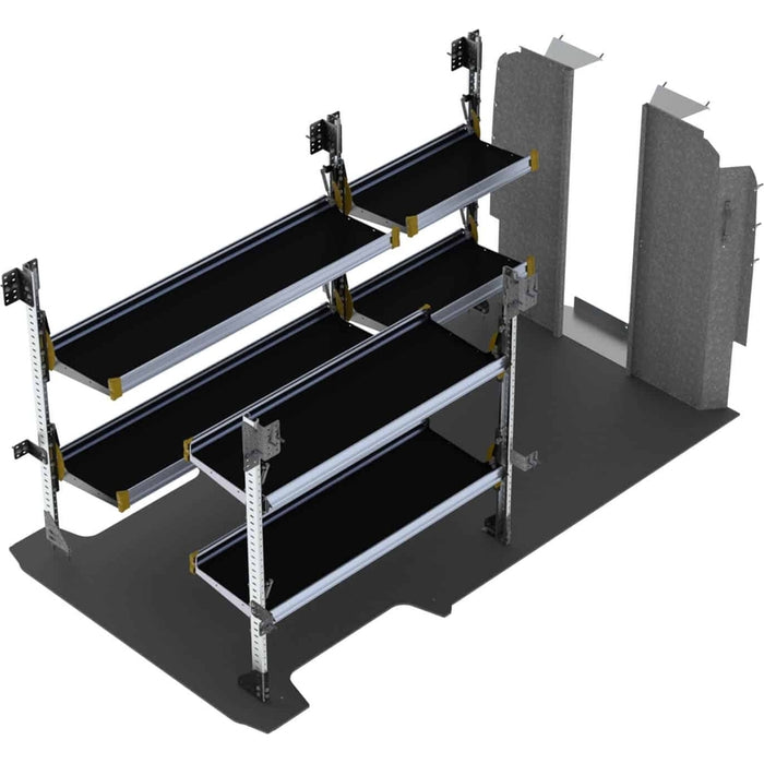 Ranger Design Delivery Van Shelving Package for RAM ProMaster 159" Wheelbase Model RPL-19