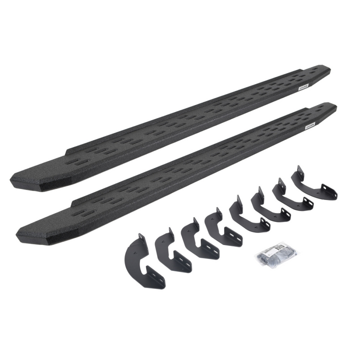 Go Rhino RB30 Running Boards with Mounting Bracket Kit Double Cab Model 69641580T