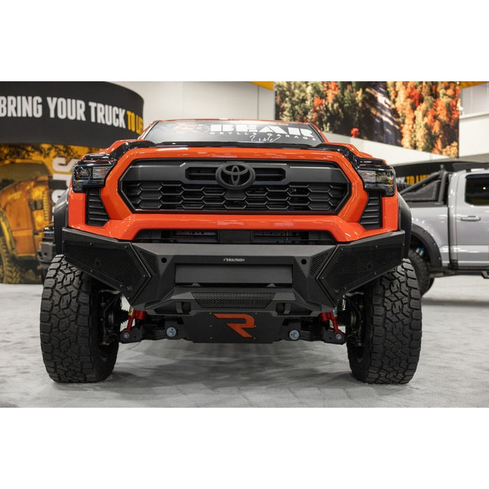Go Rhino Element Front Bumper with Power Actuated Hide-Away Light Bar Mount Model 343921T