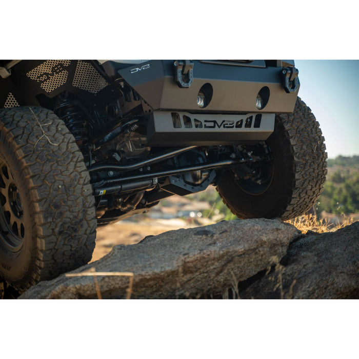 DV8 Offroad 2018-2025 Jeep Wrangler JL JLU Gladiator JT Front Differential Skid Plate Model SPJL-12