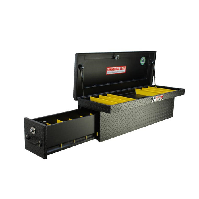 Brute 47" Side Mount Tool Textured Black W/ Rear Bed Safe Roller Drawer Passenger Side Model RB7647P-BT