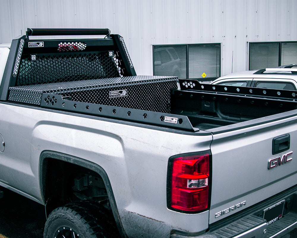 Add function and style to your truck with Highway Products Truck Bed Rails