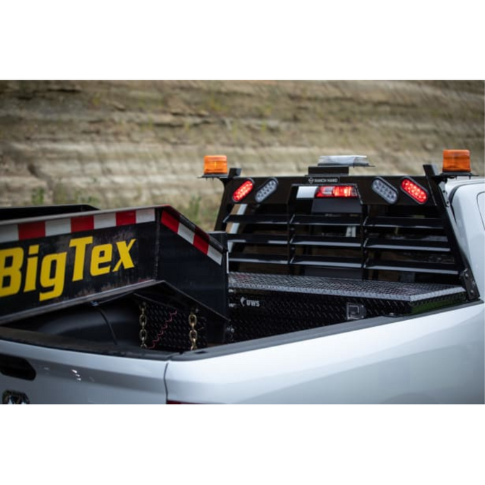 Ranch Hand Legend Series Headache Rack W/Lights Fits Select 99-26 Ford F-250/F-350/F-450 Model HRLWL100