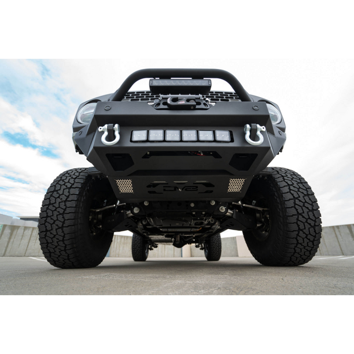 DV8 Offroad 2021-2026 Ford Bronco Steel Front Skid Plate Model SPBR-01